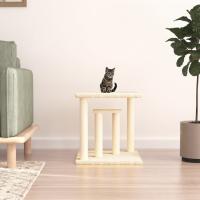 vidaXL Postes Rascadores para Gatos con Plataformas Escaladores Color Crema,  Gris claro,  Gris oscuro y mas - details 0