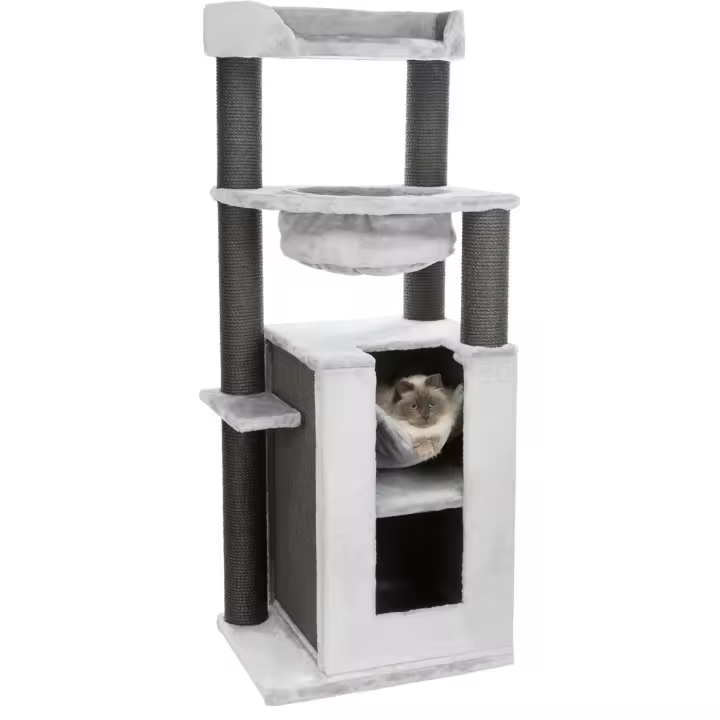 TRIXIE Poste Rascador XXL Leandro gris claro - 1