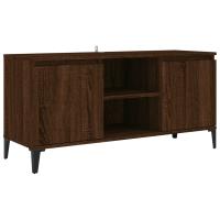 vidaXL Mueble de TV con patas de metal 103,5x35x50 cm, Mueble de Salon, Mueble TV, Mueble TV salon, Mesa de TV, Mueble tele - details 5