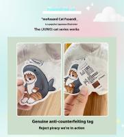 Muñeco De Peluche De Mofusand Tiburón Gato Panda Conejo Dibujos Animados Cojín De Abrazo Decoración De Habitación Regalo De Cumpleaños Kawaii - details 2