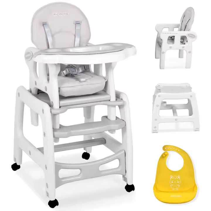 Silla de alimentación Sinco 5 en 1 gris - 1
