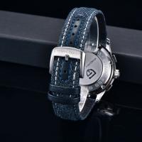Reloj De Pulsera De Cuarzo PAGANI DESIGN 2024 Estilo Militar 40MM Para Hombre Cronógrafo Acero Inoxidable Cristal De Zafiro Resistente Al Agua VK63 Deportivo - details 13