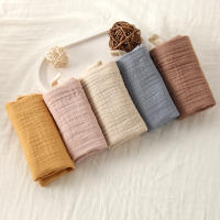 Toallas De Algodón Puro Para Bebés 5Pcs Toallas De Secado Suaves Y Absorbentes Para Recién Nacidos Y Burping 6 Capas - details 2