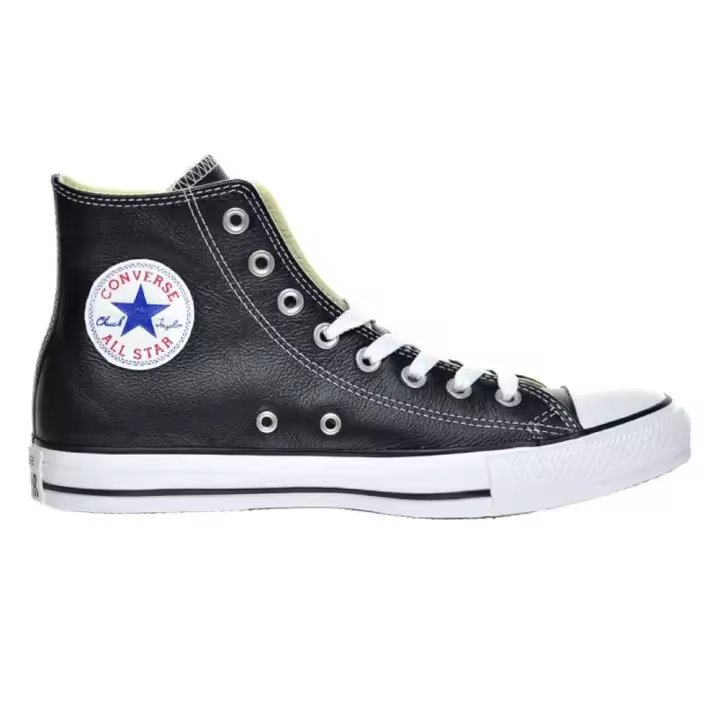 Zapatillas Converse Ct All Start Hi Piel Negro 132170C - 1
