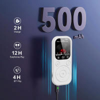 Nuevo Reproductor MP3 Ultra-Fino 1.8 Pulgadas 500mah Portátil Walkman Bluetooth 5.4 Compatible Con Lectura De Libros Grabación FM Radio Y Música - details 4