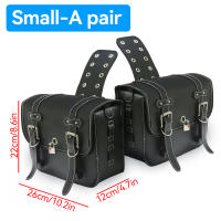 Bolsa De Sillín Para Motocicleta De Gran Capacidad Almacenamiento Para Herramientas Harley Sportster XL 883 1200 Honda Yamaha Suzuki Resistentes Al Clima - details 2