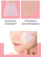 Cepillo De Silicona Doble Para Máscara Facial Y Maquillaje Fácil De Limpiar Herramienta Clásica Y Moda Para Cuidado De La Piel - details 9
