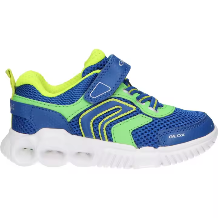 Deportivas de Niño GEOX J25GAB 014CE J WROOM C4344 ROYAL-LIME - 1