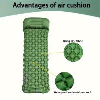 Alfombra De Dormir Para Exteriores Inflable Con Cojines Matrícula De Viaje Plegable Ultraligera Almohadilla De Aire Para Senderismo Y Trekking - details 2