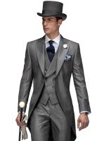Traje De Boda Moderno Para Hombre Con Chaqueta De Un Botón Traje Completo De 3 Piezas Incluye Chaleco Y Pantalones Para Fiesta Y Prom - details 2