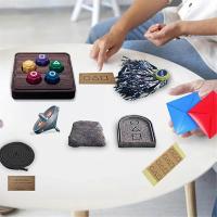 Korean Folk Game Set (Korean Traditional Play Game)- Jebi Chagi, Gong-, Bishokchigi, Paeng-Y, , Fam - details 3