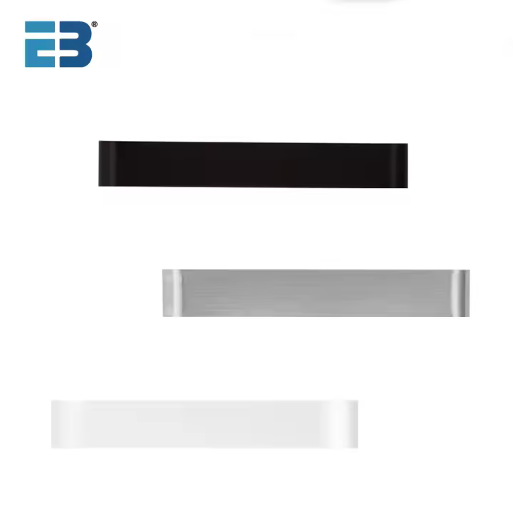 Lámpara De Pared LED Moderna 5W 10W 14W 18W AC85-265V Para Dormitorio Y Sala De Estar Iluminación Interior En Negro Y Blanco - 1
