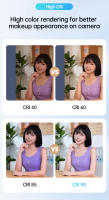 Luz De Rellenado Portátil Para Selfie De Belleza De Teléfono Móvil Recargable Tres Colores Luz Suave Universal Para Transmisiones En Vivo - details 10