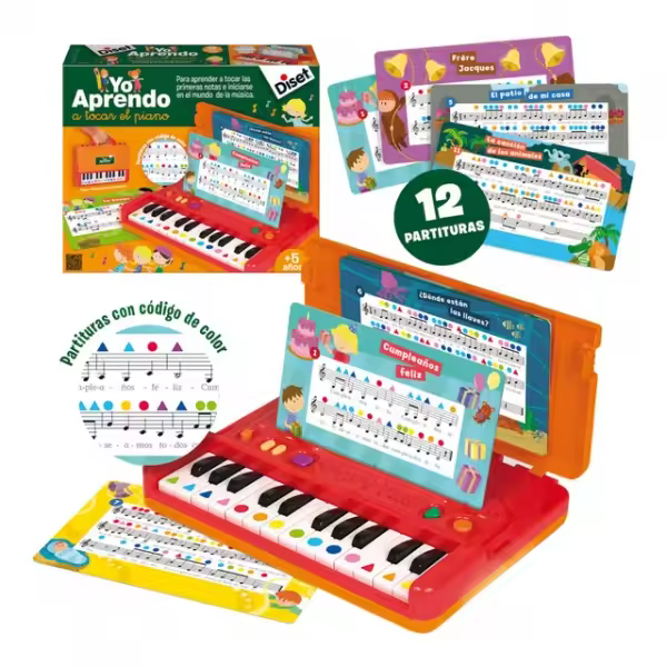 Diset - Yo aprendo a tocar el piano. Juego educacional - 1