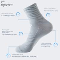 Calcetines De Deporte De Media Altura Para Hombres Y Mujeres Calcetines De Running Rápidos a Secar Calcetines De Entrenamiento Gruesos En Forma De Barco Para Baloncesto - details 9