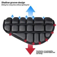 Almohadilla De Asiento De Motocicleta 3D Antideslizante Gel De Comodidad Protector Solar Accesorios Para Motocicleta - details 5