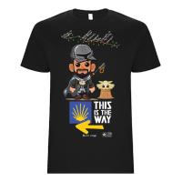 Camiseta Manga Corta Unisex Algodón Camino de Santiago Peregrinos Confecciones J. García - details 2
