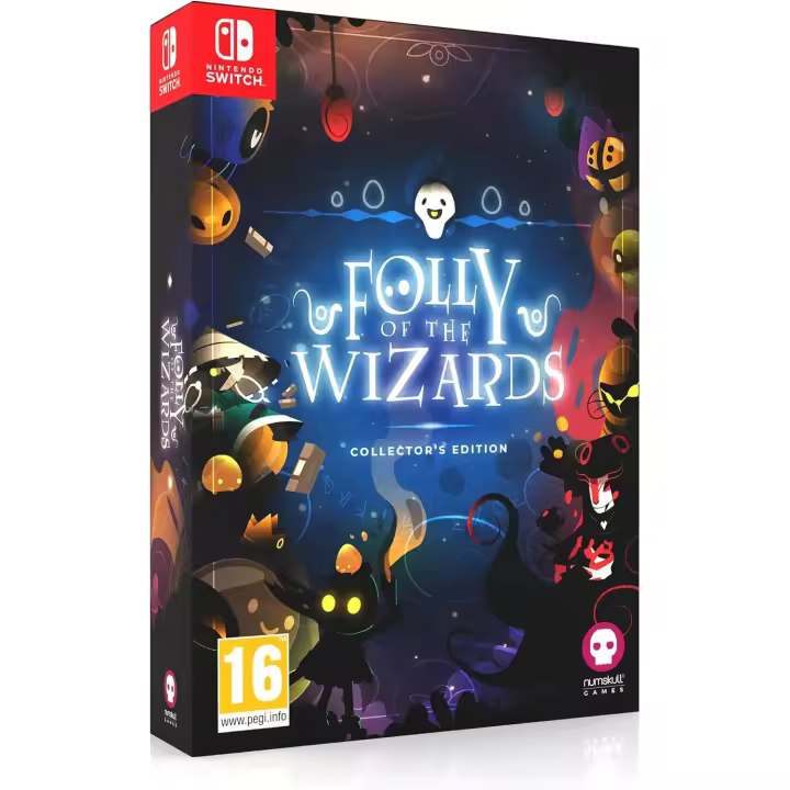 PREVENTA FOLLY OF THE WIZARDS COLLECTORS EDITION SWITCH PAL ESPAÑA NUEVO FISICO ESPAÑOL PRECINTADO - Nintendo - 1