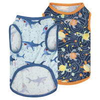 Ropa De Perro Veraniega Suave Y Transpirable 2 Piezas Por Pack Para Pequeños Perros Y Gatos Con Cuello Elástico Vestido De Verano Para Mascotas - details 7
