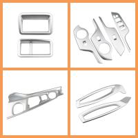 Pegatinas De Coche LHD Para Toyota C-HR 2016-2023 Cubierta Del Saliente Del Frente Botón De Elevador De Ventana Panel De Botones De Faros Y Cambio De Marchas - details 3