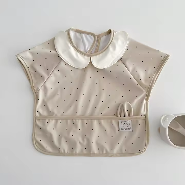 Baberos Para Bebés Lindos Y Impermeables Con Diseño De Animales De Tela De Seda Para Niños De 1 a 3 Años Ropa De Bebé - 1