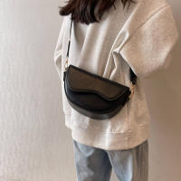 Bolso De Hombro Pequeño De Cuero PU Vintage Para Mujer Bolso Transversal De Moda Con Cierre De Cubierta Y Pochete Interior - details 4
