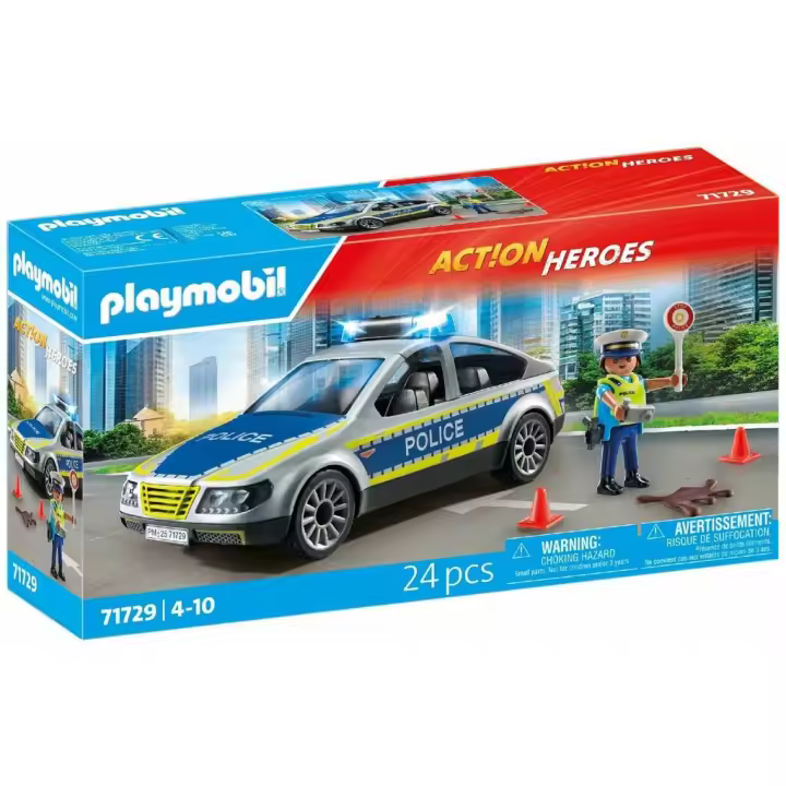 Playmobil Action Heroes Coche Patrulla Playmobil action PLAYMOBIL - 1