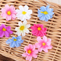 30/50Pcs Flores Artificiales Girasol En Seda Para Decoración De Fiesta Y Boda Diseño Floral Para Artesanía Y Decoración Del Hogar - details 3