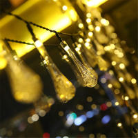 Iluminación De Jardín Exterior Decorativa Navidad IP65 8 Modos 20/50/100 LEDS Cadena Solar Luces De Fiestas Para Calle Jardín Decoración De Navidad - details 38