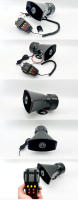 Bocina De Alarma Multitono 7 Notas 120DB Para Coche Motocicleta Barco Camión Potente Bocina Montada En El Vehículo Sirena Policial Tweeter Melodía 12V/24V - details 2