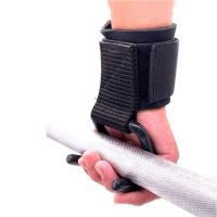 2-Pack De Gancho Para Muñeca De Acero Inoxidable Con Mango Suave Para Levantamiento De Pesas Pull-Ups Y Entrenamiento De Fuerza Soporte Horizontal Para Barra - details 6
