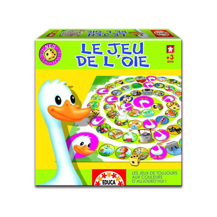 JUGUETILANDIA Juego de Mesa Juego de la Oca EDUCA Y BORRAS - 1