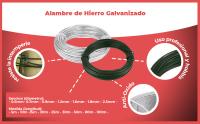 Banner - Alambre de Hierro Galvanizado Rollo 0.9 mm