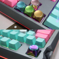Teclado Mecánico Universal XDA Height Con Teclas De Color Aleación De Aluminio CNC Metal Personalizadas ESC Graduación Arcoíris - details 7