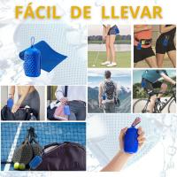 Toalla refrescante para aliviar el calor. Sistema único de enfriamiento instantáneo. Toalla refrescante para deportes y trabajo al aire libre. Toalla fresca, ligera y superabsorbente. - details 3