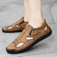 Sandalias De Verano Para Hombre Cómodas Y Transpirables Zapatillas De Playa Clásicas De Alta Calidad Con Suela De Goma - details 15