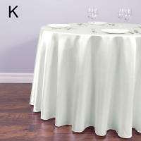Elegante Sábana De Satén Blanca Para Mesa Redonda 145 Cm Teléfono Liso Brillante Para Bodas Banquetes Cumpleaños Y Decoración De Restaurantes - details 11