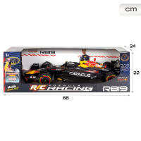 Maisto - Coche teledirigido Red Bull Racing RB19 2023 escala 1:10 de Max Verstappen, réplica con licencia oficial, mando tipo pistola 2.4 GHz, batería recargable incluida y nivel de detalle premium - details 6