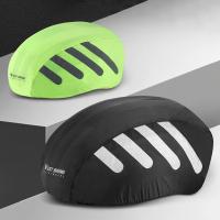 Cubierta Para Casco De Motocicleta Con Bandeja Reflectante Gorras Para Bicicletas Impermeables De Visibilidad Alta Para Ciclismo - details 0