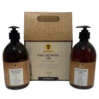 Belma Kosmetik Dúo Macadamia Oil Champú y Mascarilla 500ml Cabello Castigado - details 0