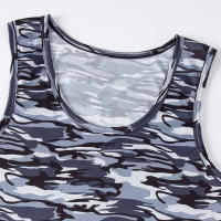 Chaleco De Moda Para Hombres Sin Mangas Transpirable Y Cómodo Para Fitness Al Aire Libre Color Negro Y Blanco Clásico - details 44