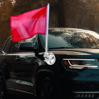 Soporte De Bandera Metálico De 1 Metro Con Telescopio Para Coche Y Pared Sin Necesidad De Clavos Adhesión Fuerte a Vidrio Puerta - details 1