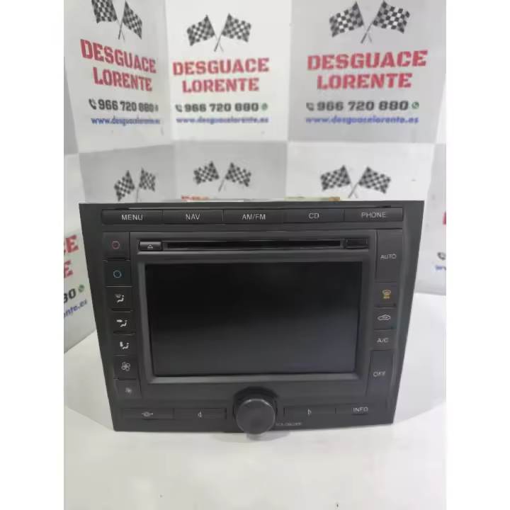 Sistema audio / radio cd compatible con Ford Mondeo 2.2 futura [2,2 ltr. - 114 kw tdci] (OEM/IAM: 5S7T18B988AE) - 1