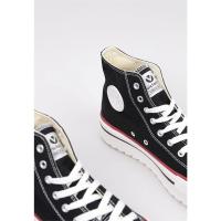 victoria 1061121 TRIBU DOBLE SIERRA LONA Deportivas Con Plataforma Mujer Negro - details 1