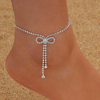 Pulsera De Tela De Lazo Brillante Y Colorido Para Mujer Con Cristales De Rhinestones Diseño De Pingente Geométrico Ajustable Para Todas Las Occasiones - details 0