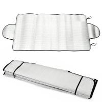 Cubierta De Parabrisas Automática Universal Bloqueador De UV Sombrilla Solar Reflectante Para Ventana Frontal Aluminio Y Tela Cubierta De Nieve Para Coche SUV Camión - details 8