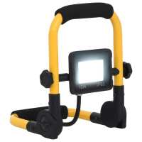 vidaXL Foco LED con Asa 10 W Lámpara de Jardín Reflector Exterior Iluminación Color Blanco cálido,  Blanco frío, y mas - details 1