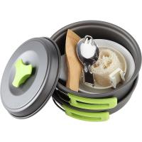 Juego de Utensilios de Cocina para Acampar BOPORO Set de Cubiertos Desportiva y Exterior Adecuado para Montañistas - details 2