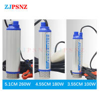 Bomba Eléctrica Portátil Para Coche 260W 12/24V Para Diesel Aceite Agua Vino Transferencia Camping Pesca Motor Submersible 180W 100W Azul - details 1