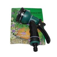 Pistola De Jardín Con 8 Patrones Multifuncional Rociador De Agua Para Jardín Lavado De Coche Yard Water Sprayer Tubo De Plástico Con Control De Flujo Variable - details 1